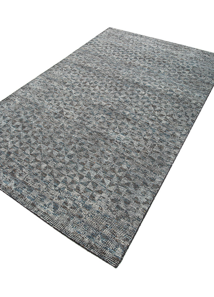 kairos ivory wool hand knotted Rug - FloorShot