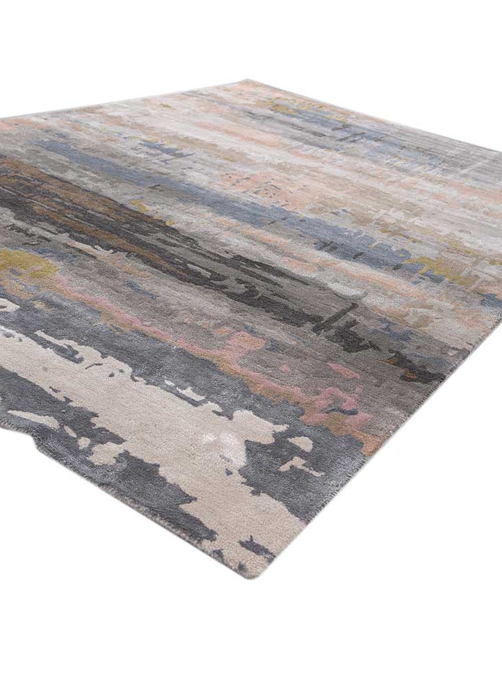 genesis ivory wool and viscose hand tufted Rug - FloorShot