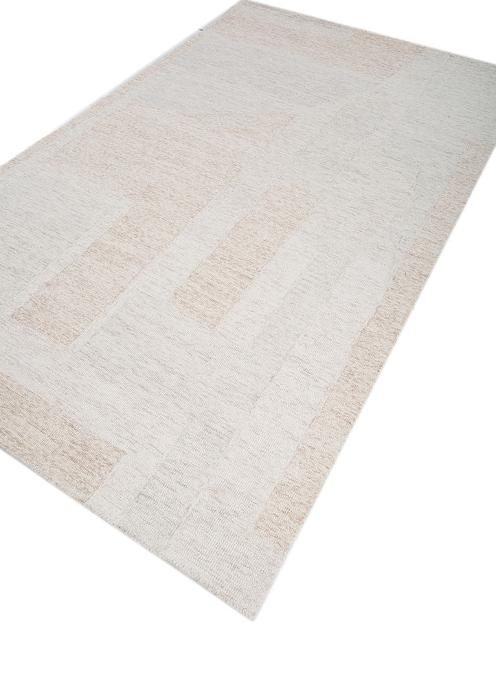 modo grey and black wool hand tufted Rug - FloorShot