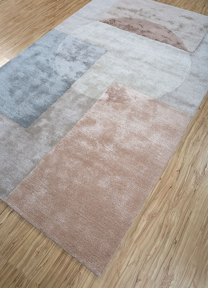 confetti ivory wool and viscose hand tufted Rug - FloorShot