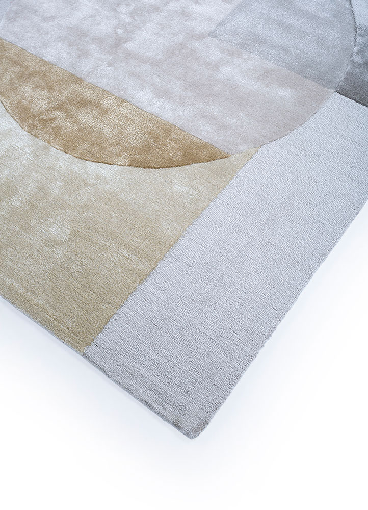 confetti ivory wool and viscose hand tufted Rug - FloorShot