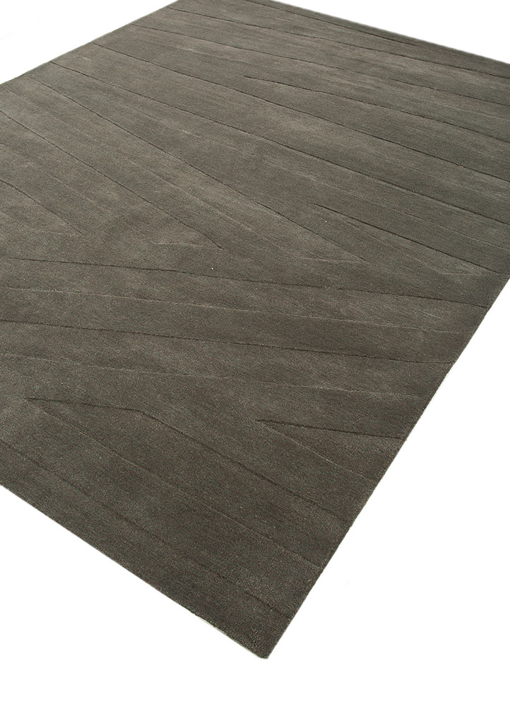 caliedo blue wool and viscose hand tufted Rug - FloorShot