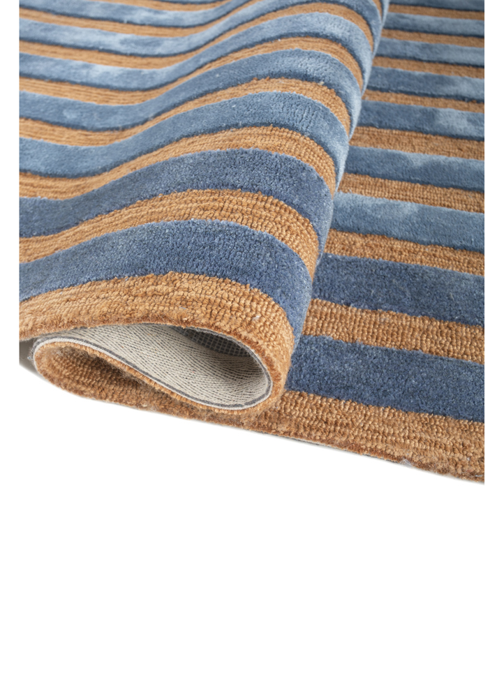 caliedo red and orange wool and viscose hand tufted Rug - FloorShot