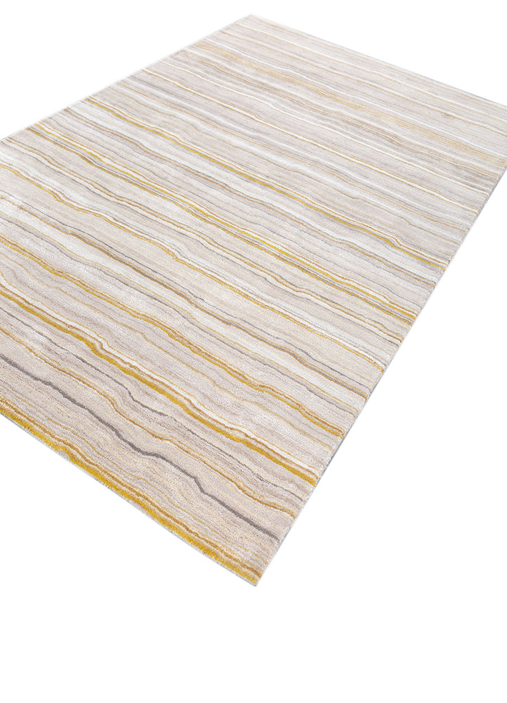 genesis ivory wool and viscose hand tufted Rug - FloorShot