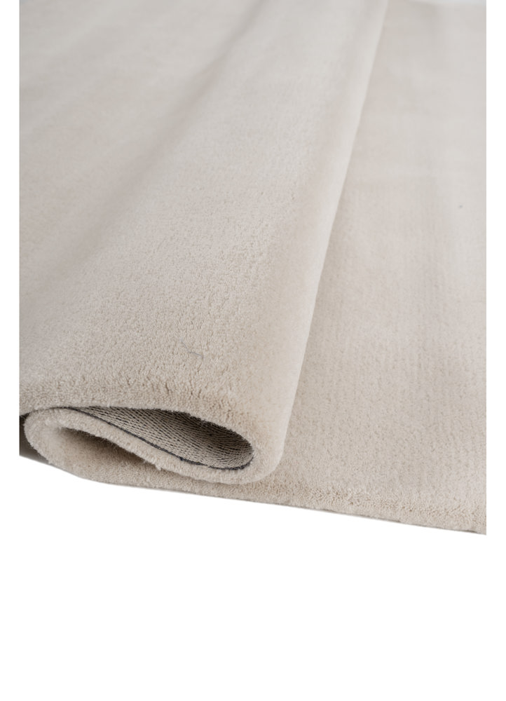 cera ivory wool hand tufted Rug - FloorShot