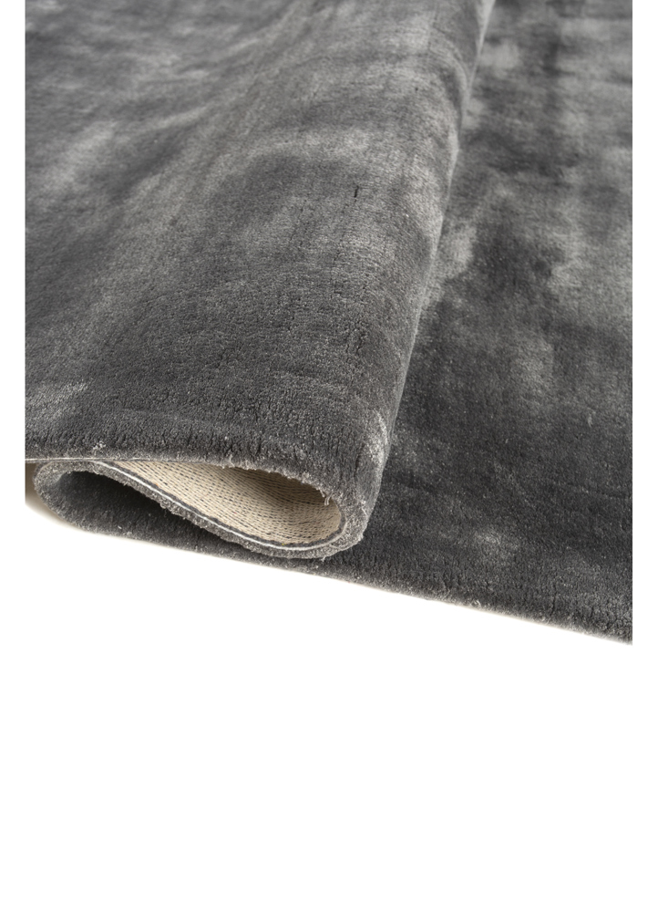 cera blue viscose hand tufted Rug - FloorShot