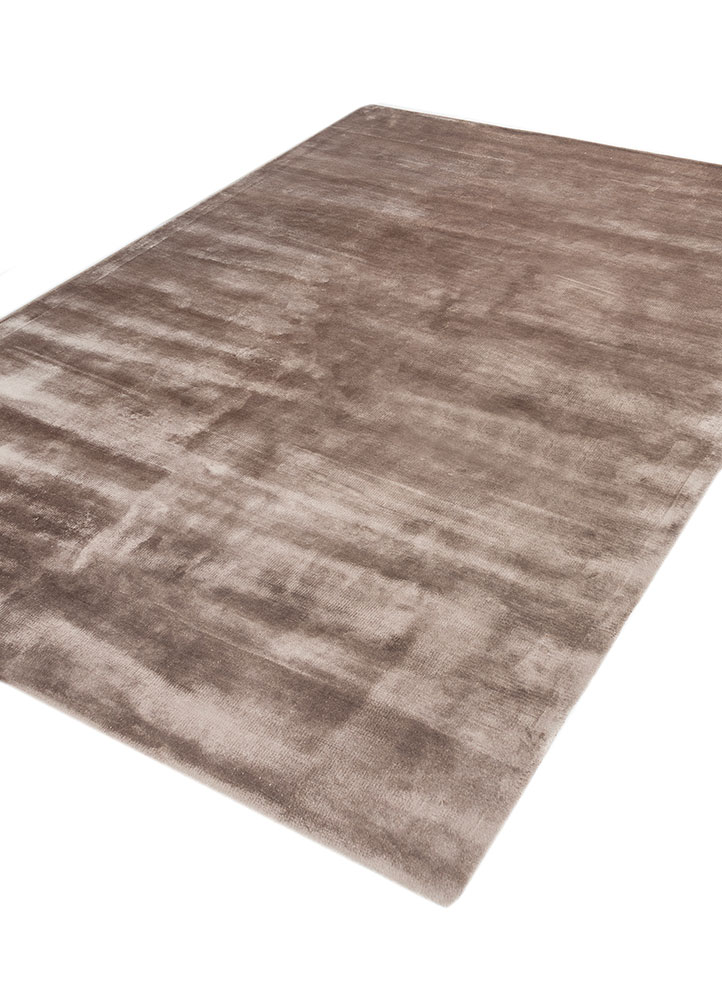 cera grey and black viscose hand tufted Rug - FloorShot