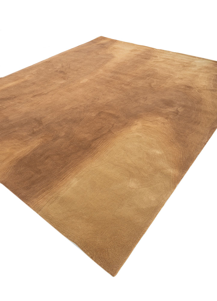 cera gold wool hand tufted Rug - FloorShot