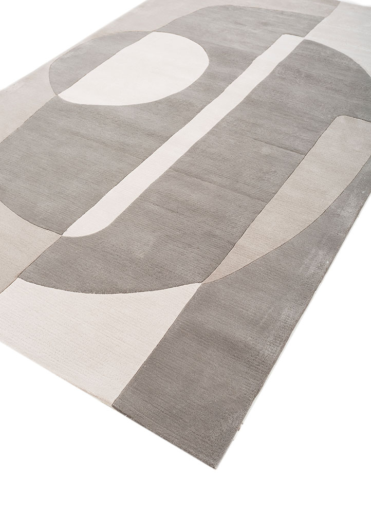 modo ivory wool hand tufted Rug - FloorShot