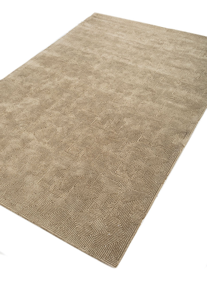 cera green viscose hand tufted Rug - FloorShot