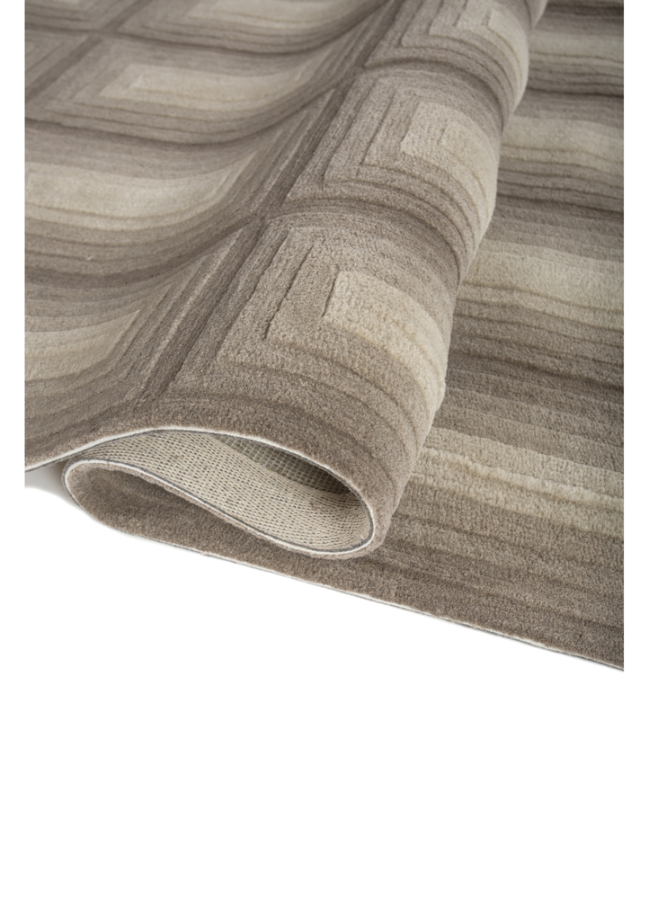 caliedo gold wool hand tufted Rug - FloorShot
