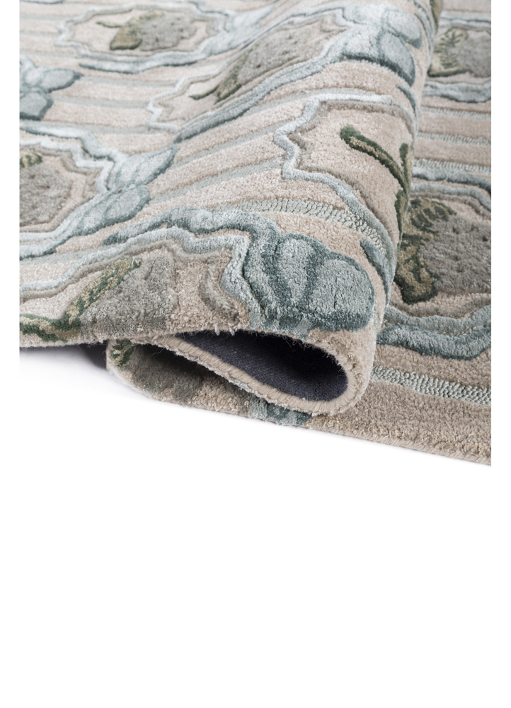 confetti ivory wool and viscose hand tufted Rug - FloorShot