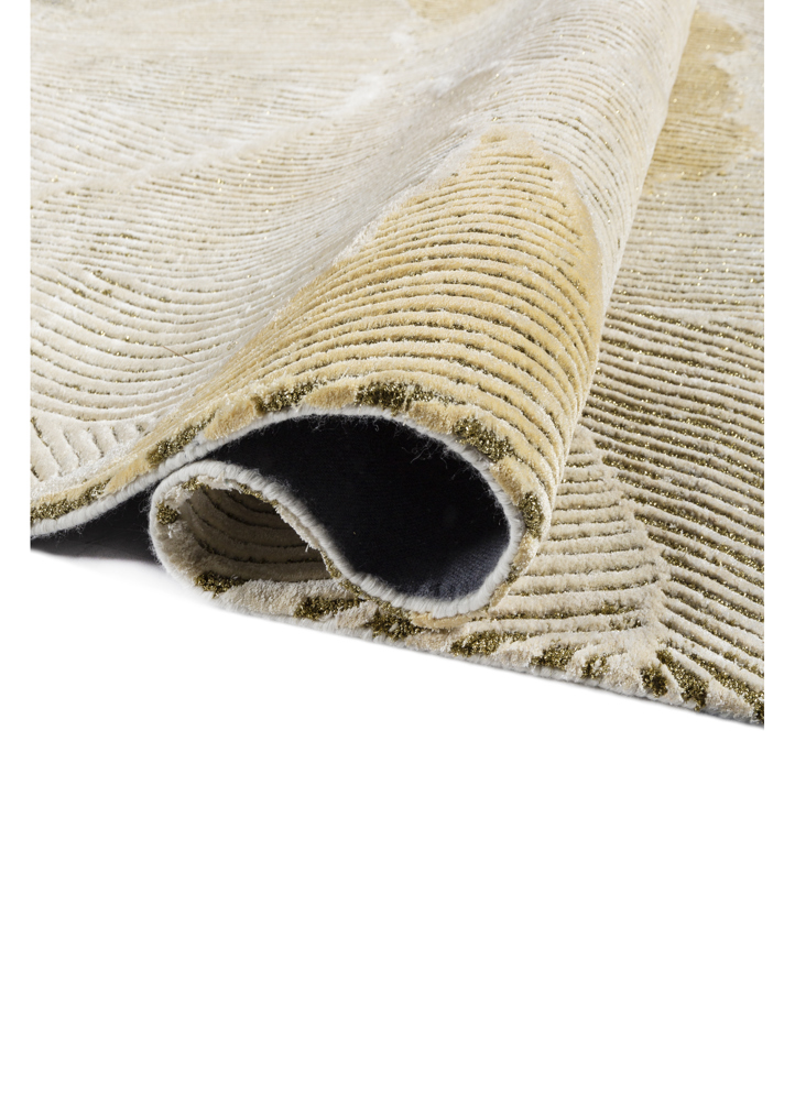 aurelia ivory wool and viscose hand tufted Rug - FloorShot