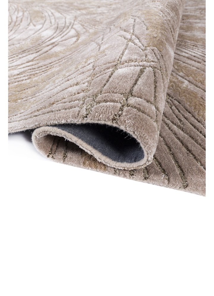 aurelia ivory wool and viscose hand tufted Rug - FloorShot
