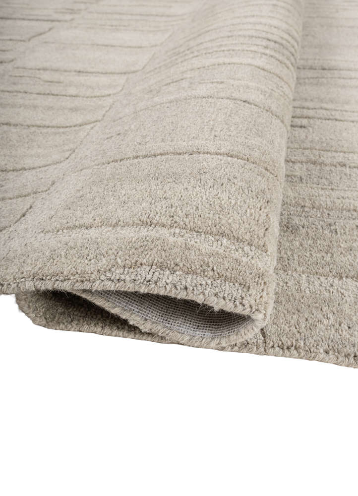 pathways ivory wool hand tufted Rug - FloorShot