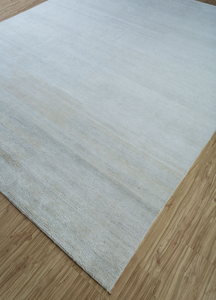 kairos ivory nettle hand knotted Rug - FloorShot
