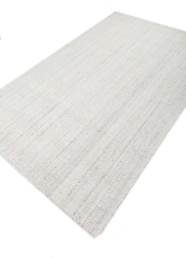 saga blue wool hand loom Rug - FloorShot
