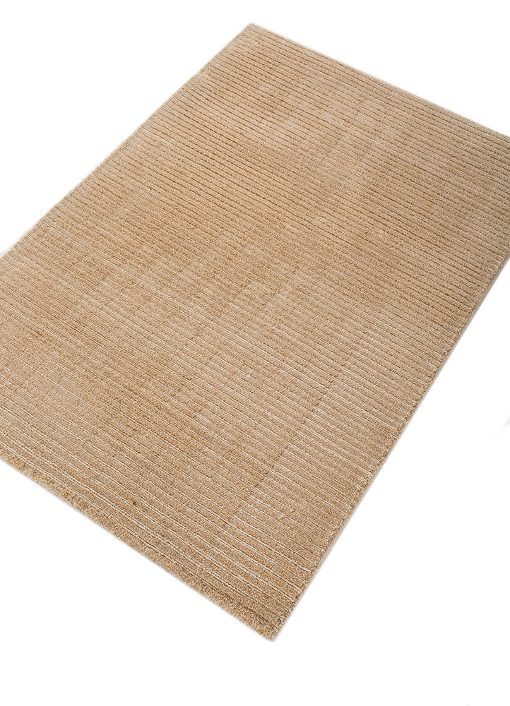 basis grey and black acrylic hand loom Rug - FloorShot