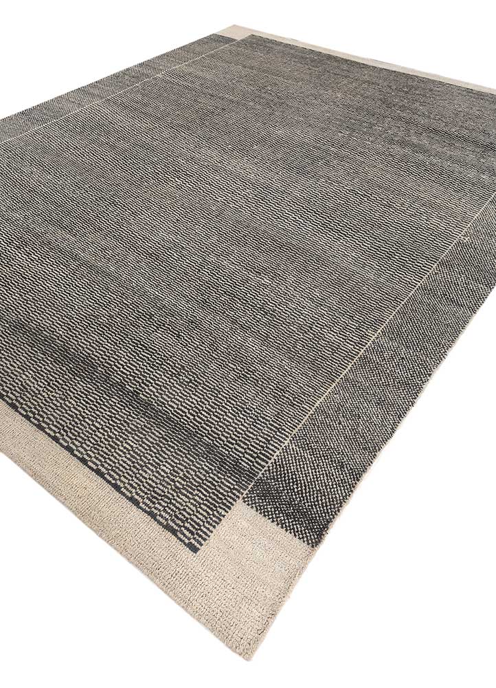 clan ivory afghan wool hand knotted Rug - FloorShot