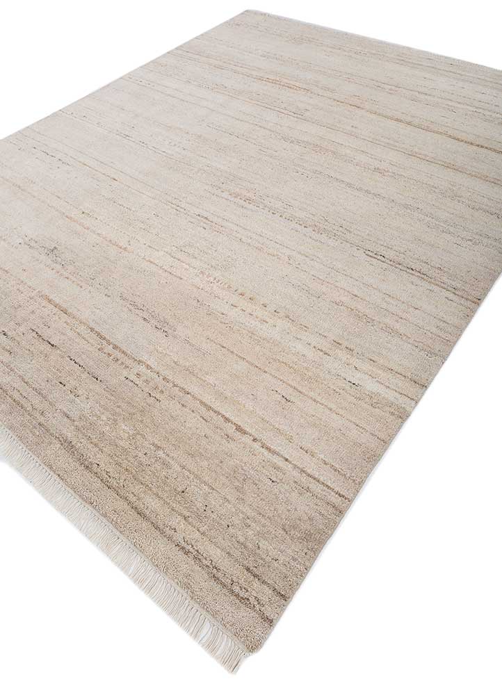 manifest ivory afghan wool hand knotted Rug - FloorShot