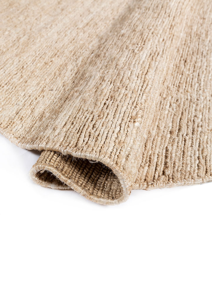 hula ivory jute and hemp hand knotted Rug - FloorShot