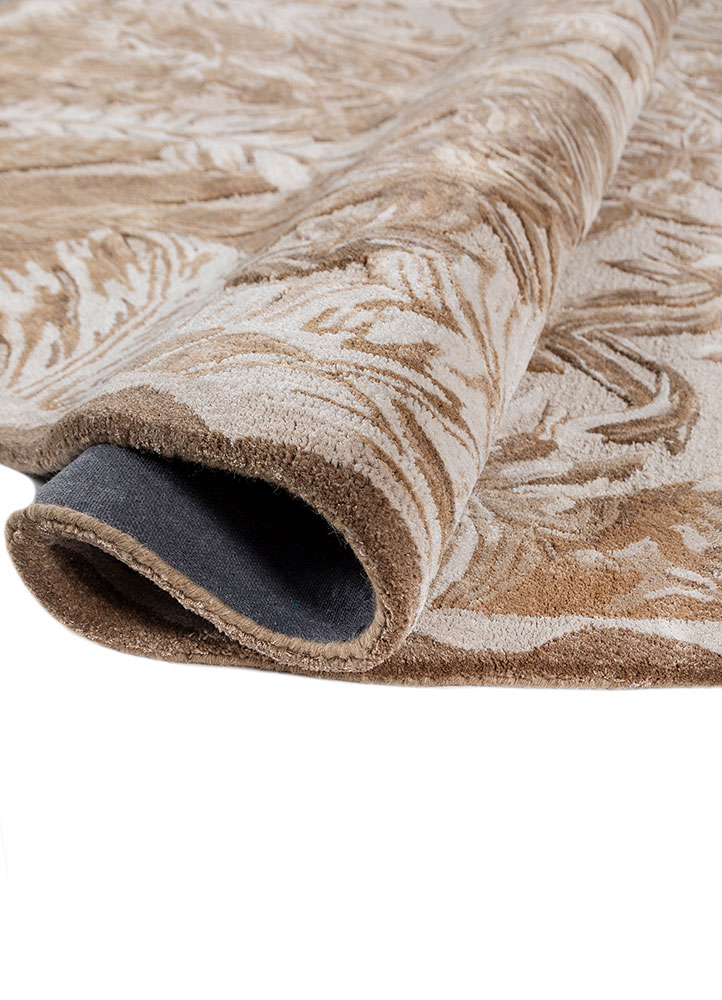 aurelia ivory wool and viscose hand tufted Rug - FloorShot
