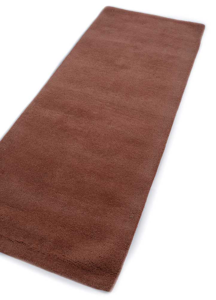 cera beige and brown wool hand tufted Rug - FloorShot