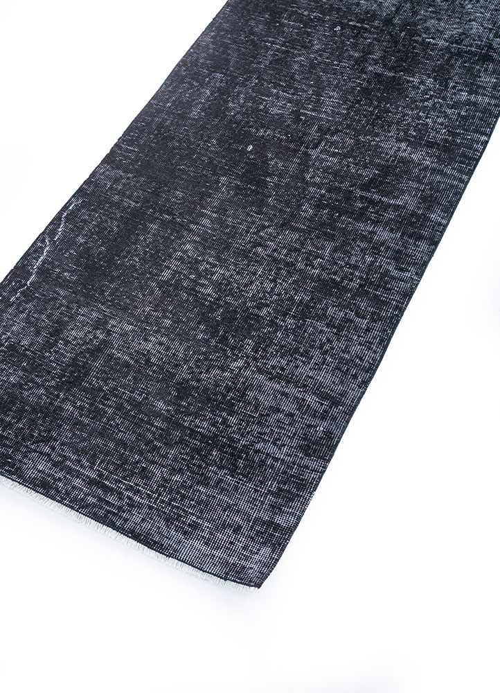 lacuna grey and black wool hand knotted Rug - FloorShot