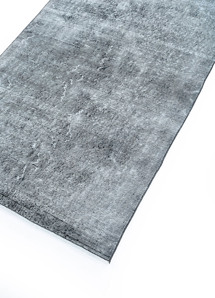 lacuna grey and black wool hand knotted Rug - FloorShot