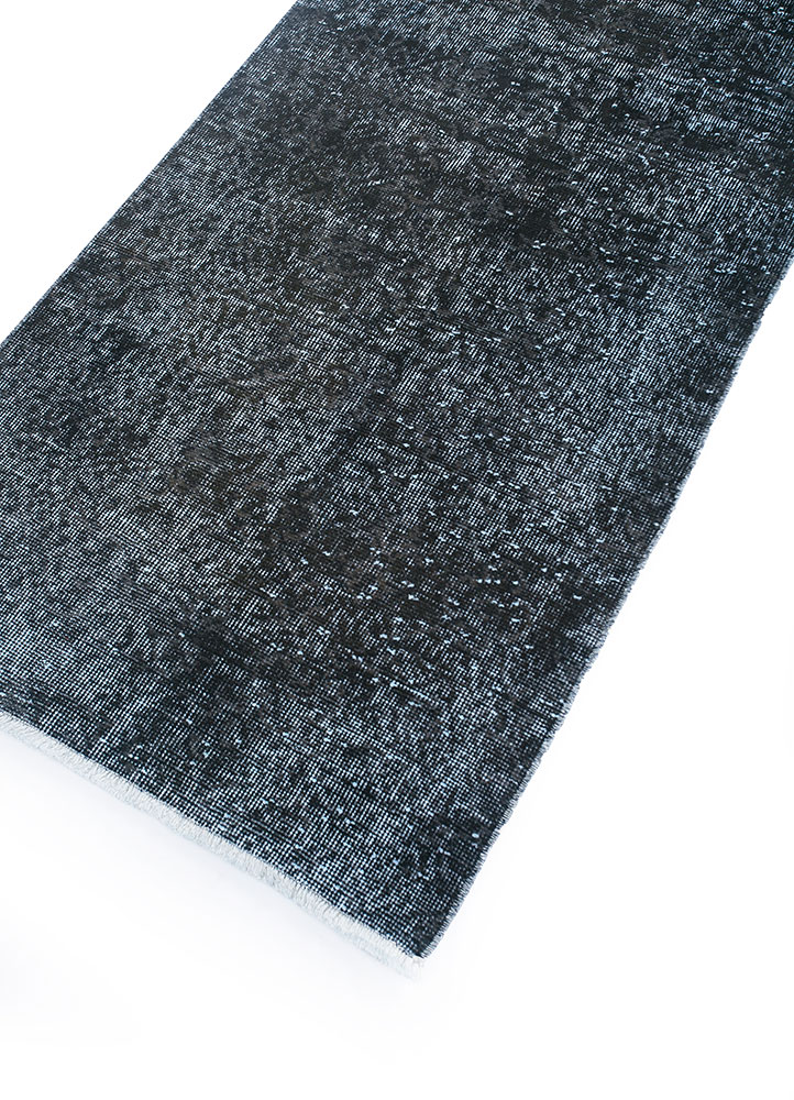 lacuna grey and black wool hand knotted Rug - FloorShot