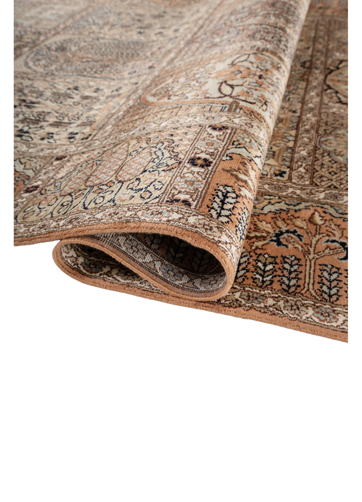 Aprezo Blue Hand Knotted Silk Rugs - Skps-309 - Jaipur Rugs FR