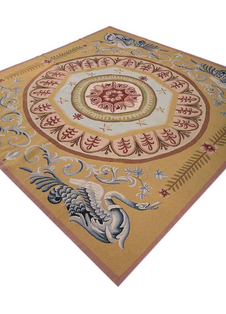 wall art green wool flat weaves WALL ART & TAPESTRY - FloorShot