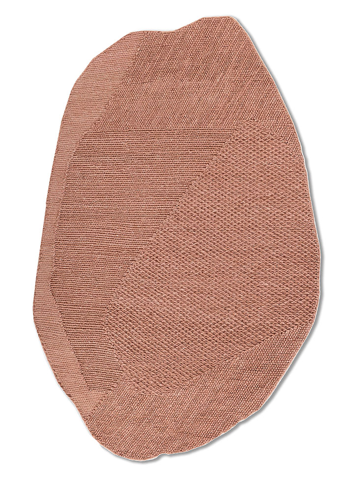 nomadic threads red and orange jute and hemp flat weaves Rug - HeadShot