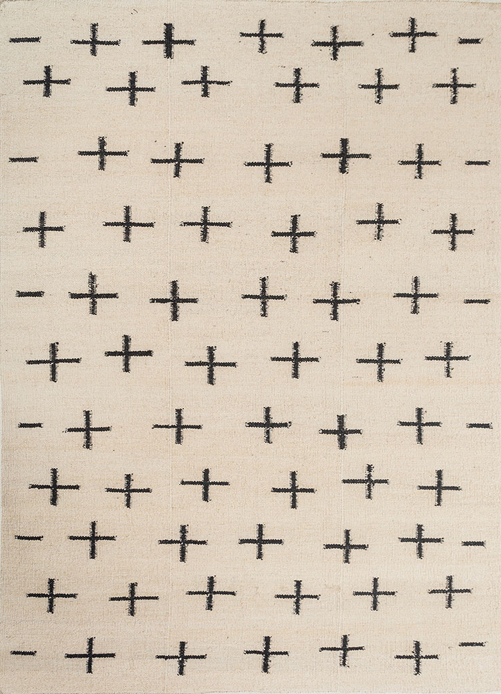 nomadic threads ivory jute and hemp flat weaves Rug - HeadShot