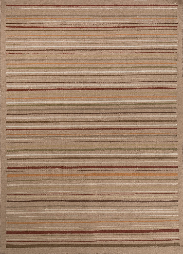 abrash grey and black wool flat weaves Rug - HeadShot