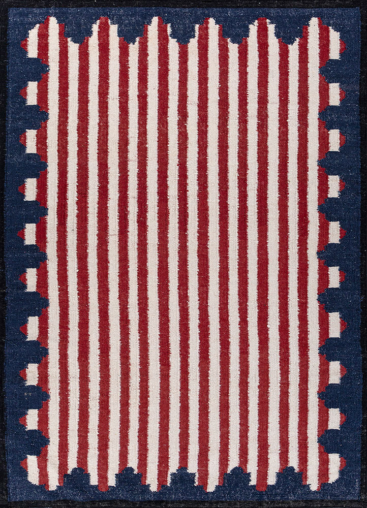 alhambra ivory wool flat weaves Rug - HeadShot