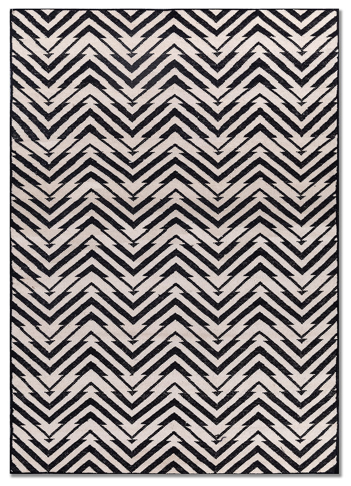 alhambra ivory wool flat weaves Rug - HeadShot