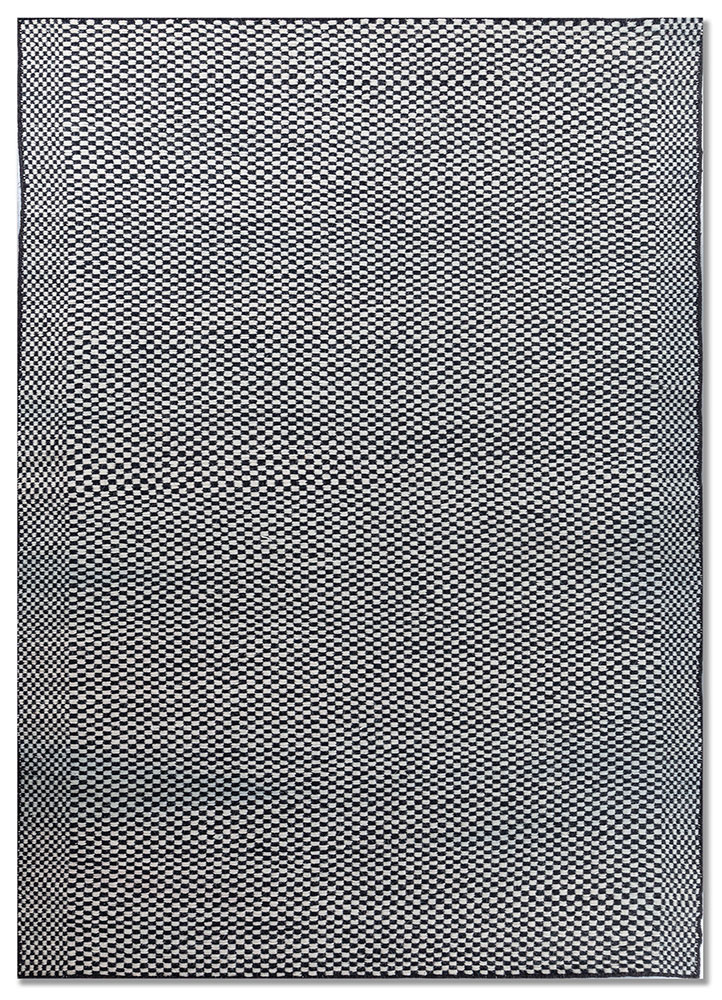 basis ivory wool flat weaves Rug - HeadShot