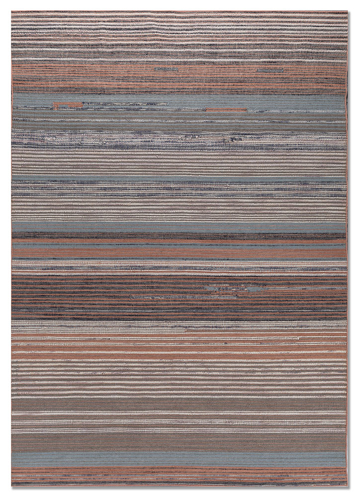 indusbar ivory wool flat weaves Rug - HeadShot