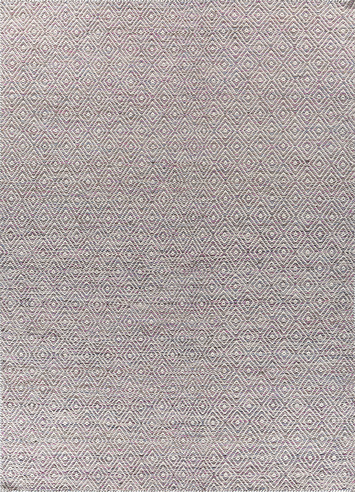 abrash red and orange wool and viscose flat weaves Rug - HeadShot