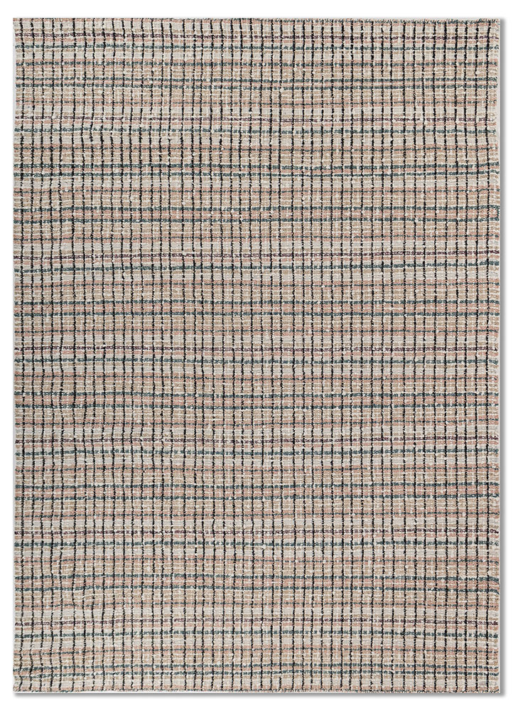 atelier ivory acrylic hand knotted Rug - HeadShot