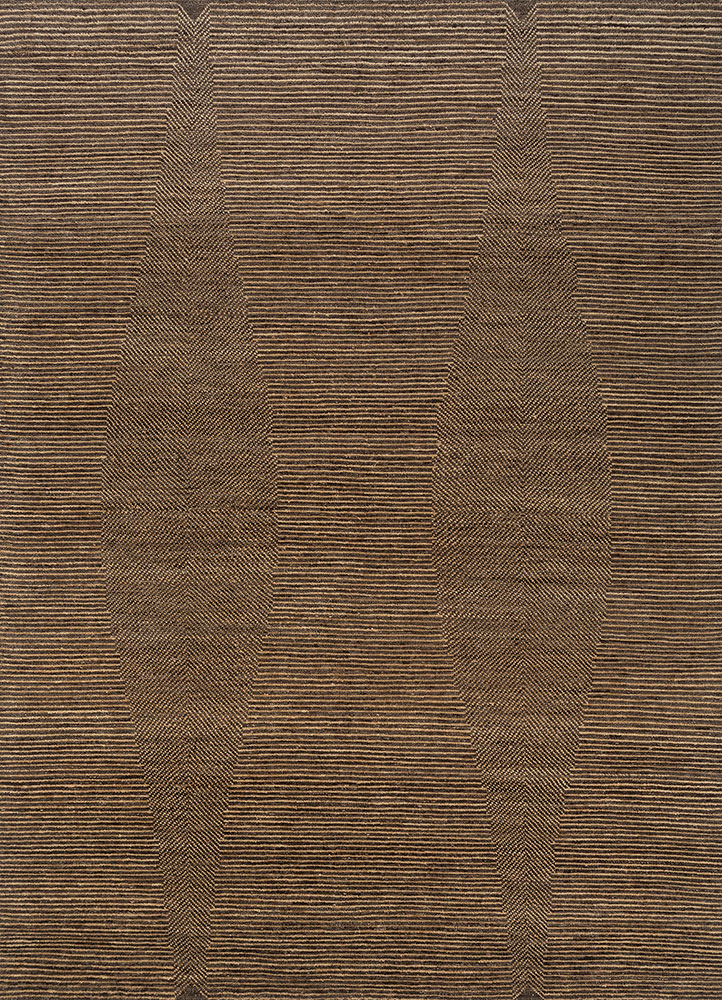 blythe blue wool hand knotted Rug - HeadShot