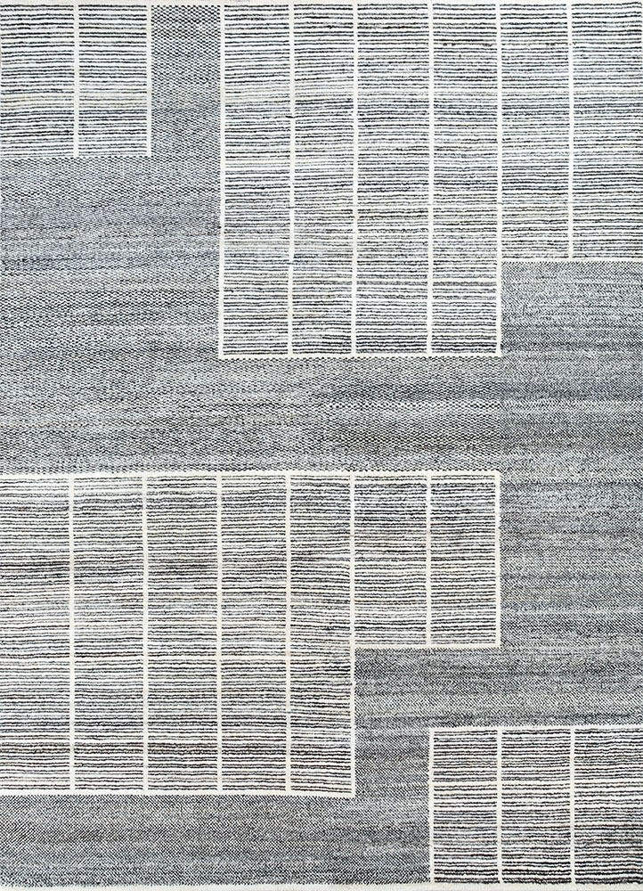 manifest ivory wool hand knotted Rug - HeadShot