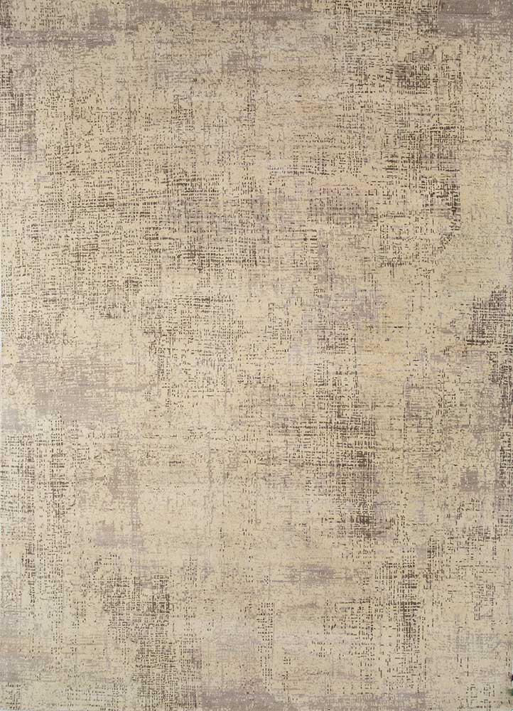 uvenuti ivory wool hand knotted Rug - HeadShot