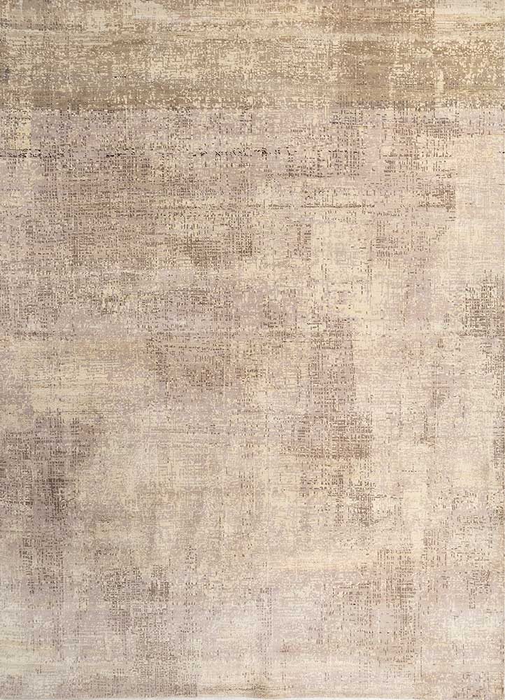 uvenuti ivory wool hand knotted Rug - HeadShot