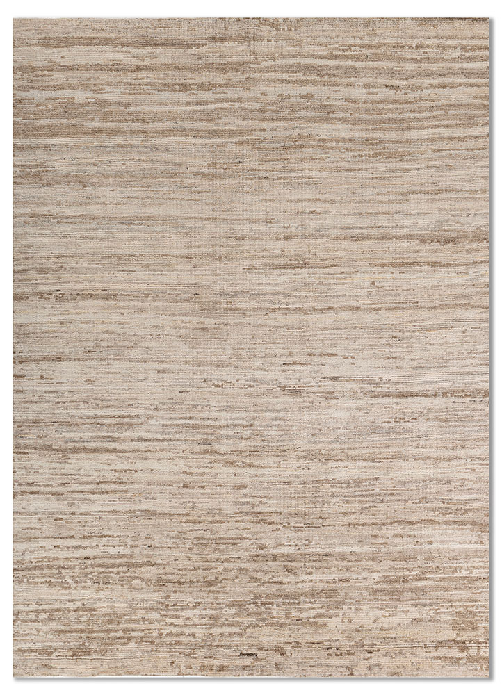 uvenuti ivory wool hand knotted Rug - HeadShot