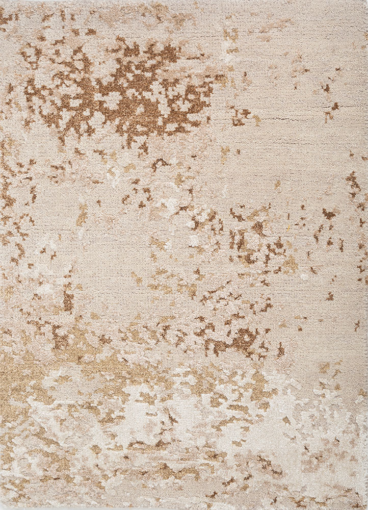 uvenuti ivory wool hand knotted Rug - HeadShot