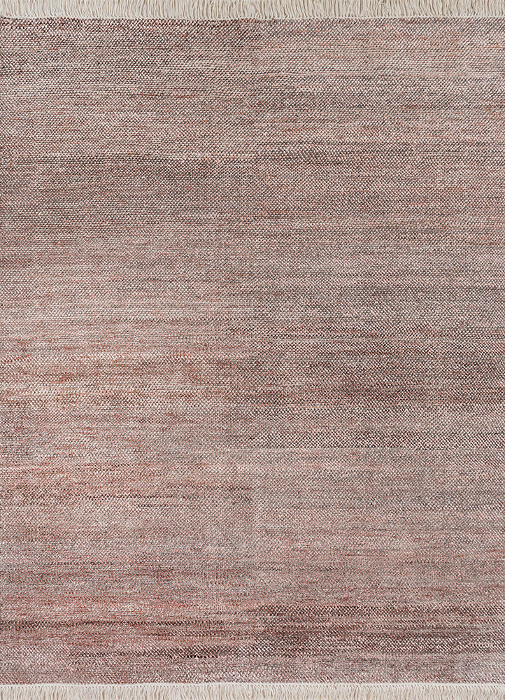 kairos grey and black wool and silk hand knotted Rug - HeadShot