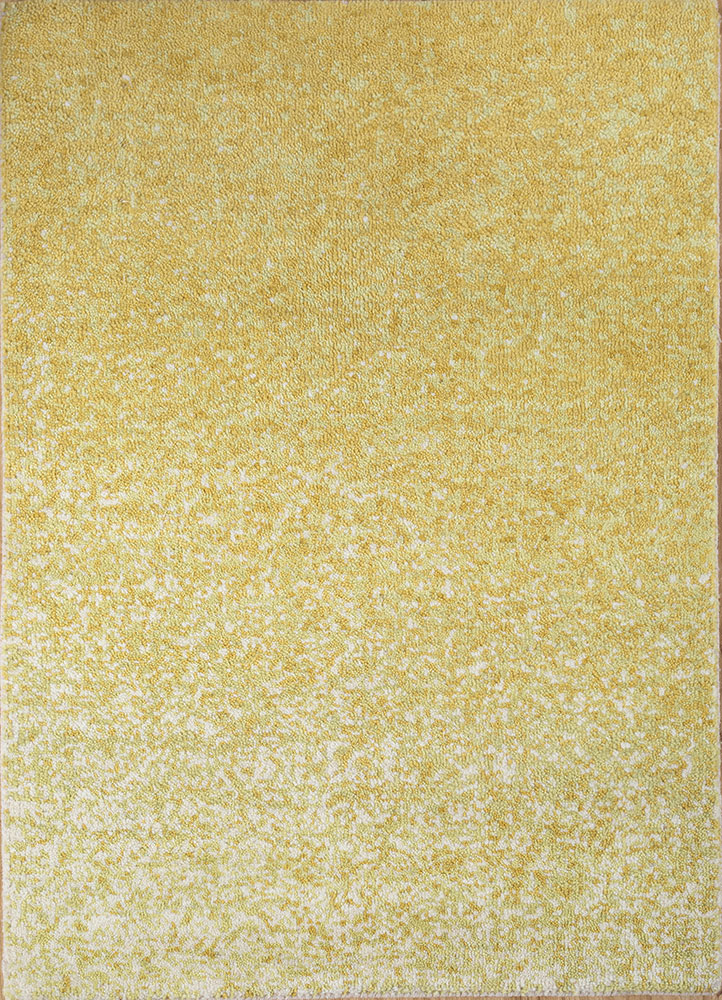entropy green wool hand knotted Rug - HeadShot