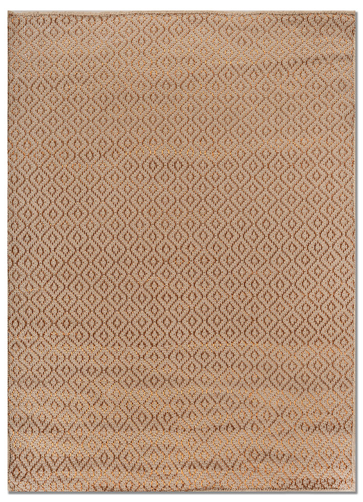 basis red and orange acrylic flat weaves Rug - HeadShot